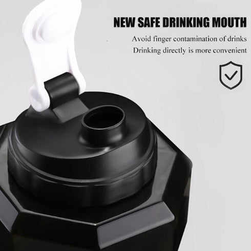 Blue-  TGS OG Water Dumbbell Sport Bottle